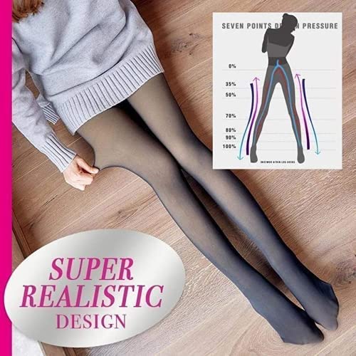 Legging De Contention Chechury Body En Polaire Pour Femme Collant