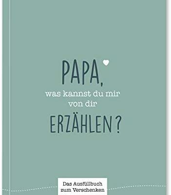 CUPCAKES & KISSES® Papa que pouvez-vous dire I Livre à remplir I Cadeaux pour papa I Cadeau pour papa pour anniversaire, fête des pères et Noël (langue anglaise non garantie)