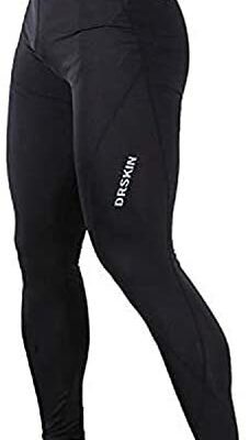 DRSKIN 1 ou 2 Leggings pour homme, Leggings de sport pour homme Pantalon de compression Leggings de sport pour homme Leggings Running Leggings Entraînement actif Cool Dry Fitness