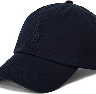 Chapeau classique Polo Ralph Lauren, bleu marine, taille unique