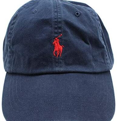 Ralph Lauren Pony Logo Hat pour homme - Bleu - Taille unique