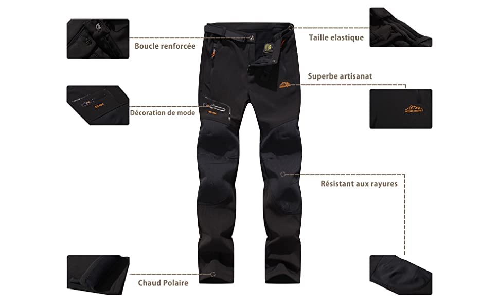 Pantalon de ski BenBoy pour femme