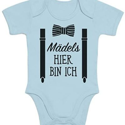 Les filles de Shirtgeil, me voilà !  - Cadeau pour les garçons nouveau-nés Body à manches courtes pour bébé