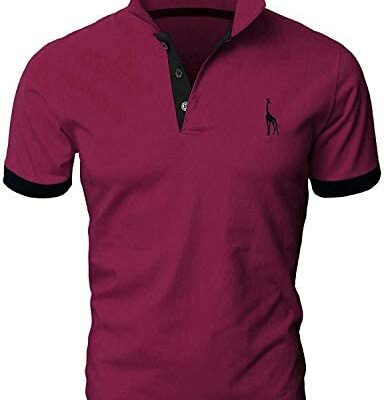 LIUPMWE hommes mode polos manches courtes décontracté Polo coton Tennis Golf basique t-shirt mince brodé haut S-XXL