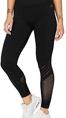 Marque Amazon - AURIQUE Legging de Running Sans Coutures Femme