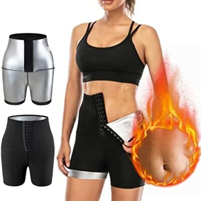 Pantalons de sport pour femmes, leggings de sport taille haute, shorts noirs, peuvent accélérer la transpiration, soulever les fesses, presser l'abdomen anti-cellulite, adaptés à la perte de poids Fitness Jogging Yoga