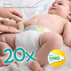 20x Protection Premium Pampers