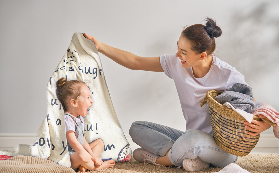 Couverture pour ma fille allemand ma fille cadeau de maman couverture pour fille