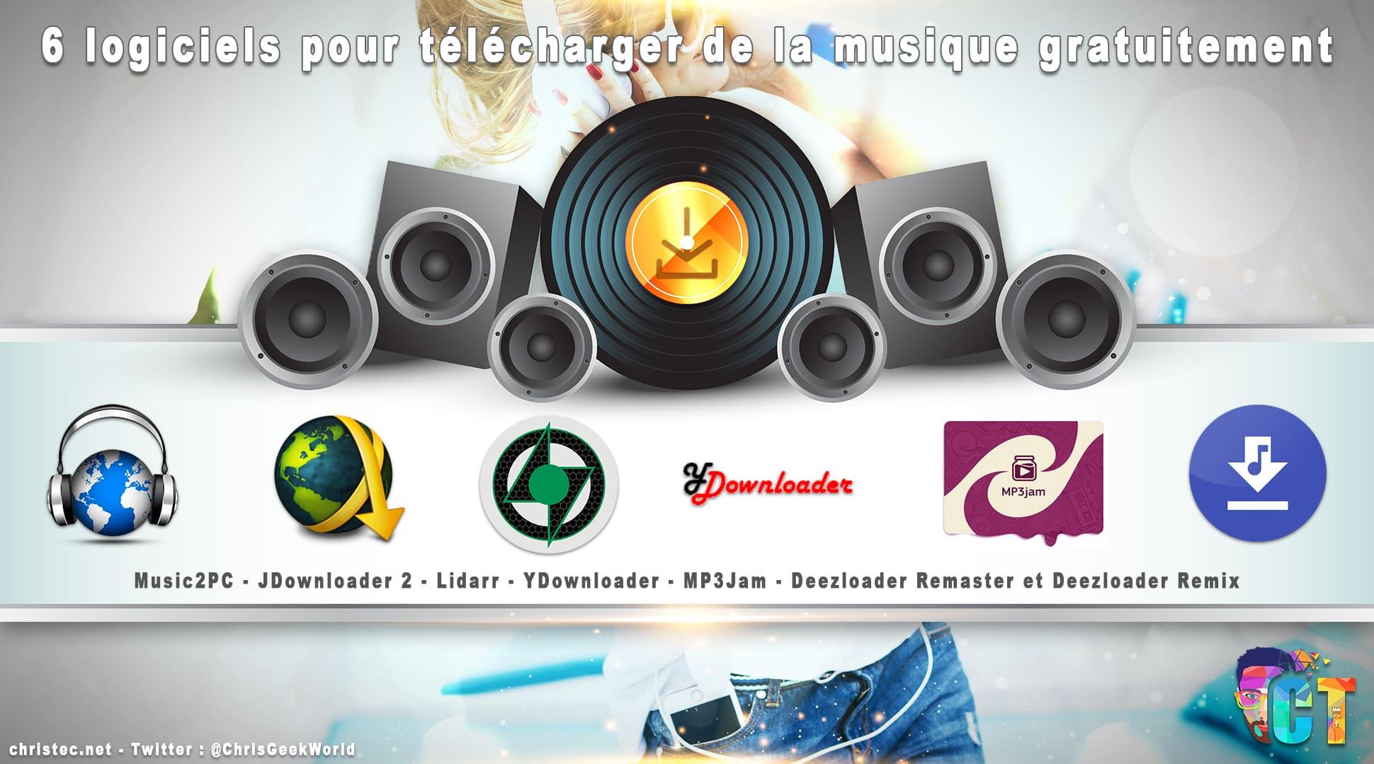 6 logiciels pour télécharger de la musique gratuitement