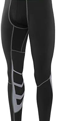 AMZSPORT Pantalon de compression pour homme, pantalon de course à séchage rapide, pantalon de sport, pantalon d'entraînement respirant