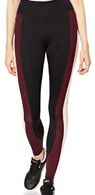 AURIQUE Legging de sport taille haute color block pour femme