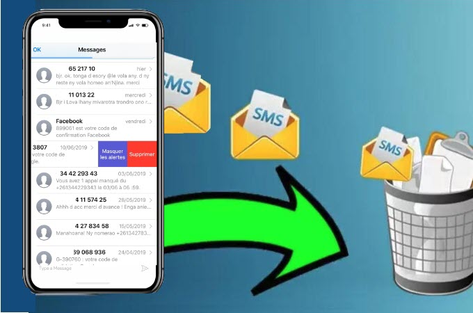 Comment effacer tous les messages sur iPhone