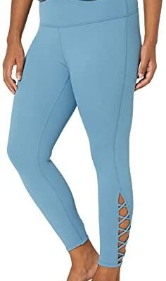 Core 10 Legging de yoga pour femme Taille haute en treillis de yoga 7/8 Crop Legging - 61 cm