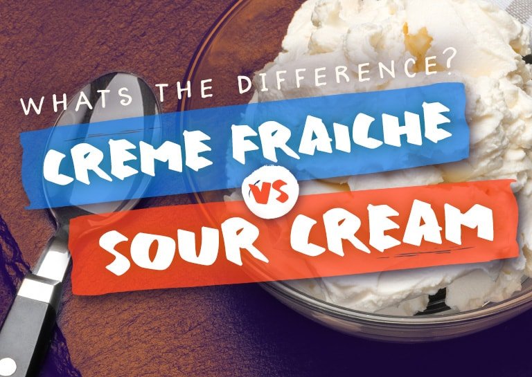 La différence entre la crème fouettée, le mascarpone et la crème sure expliquée