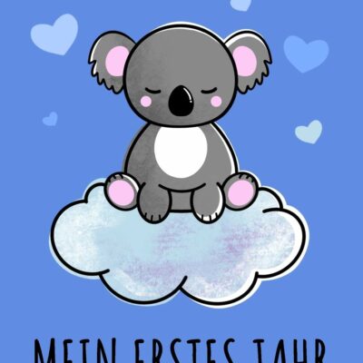 Mon album de première année de bébé : livre de bébé Koala Bear à écrire pour les garçons.  Agenda bébé avec des rappels à remplir pour la première année ensemble sur ... les futurs parents : baby shower / naissance / baptême