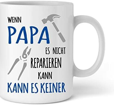 Mug Shirtinator cadeau papa avec dicton idée cadeau pour papa tasse à café drôle.