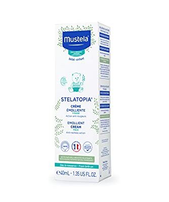 Mustela Stelatopia Crème Emolliente Visage 40 ml, 40 ml (Lot de 1)