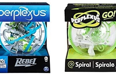 Perplexus Rebel, labyrinthe à billes 3D avec 70 obstacles - pour les fans adroits de Perplexus à partir de 6 ans & 6059581 BGM OGM Perplexus Go GML (assortis)