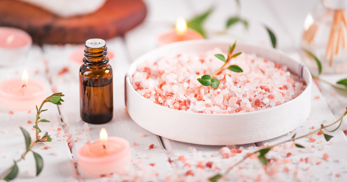 Sels de bain maison faciles, idées cadeaux naturelles