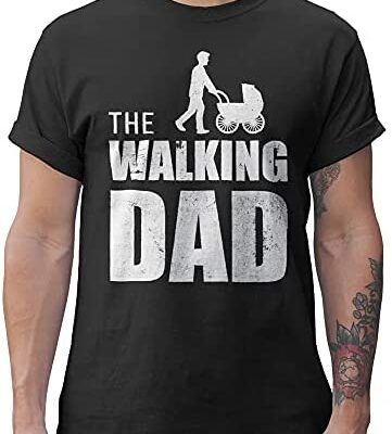 Shirtracer The Walking Dad T-shirt pour homme Cadeaux Hommes