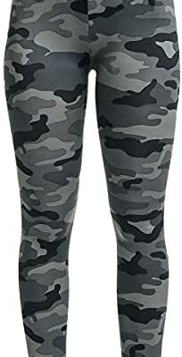 Urban Classics leggings pour femmes camo yoga fitness pants, long streetwear & pantalons de sport au look camouflage en 4 couleurs, tailles XS - 5XL