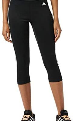 adidas Legging de sport 3 bandes 3/4 conçu pour bouger pour femme