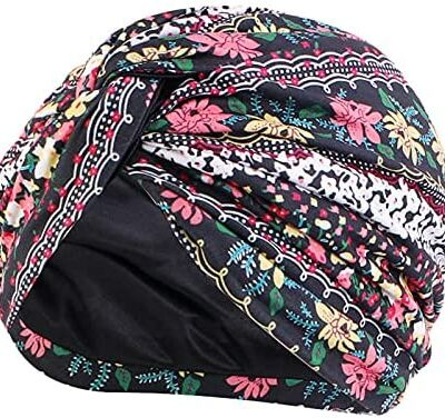 WWricotta Cotton Bandana Beanie - Bonnet réutilisable pour femme Bandeau Bonnet pour femme Bonnet de nuit Bandeau Cheveux Bandana Doux respirant Bonnet pour femme et homme