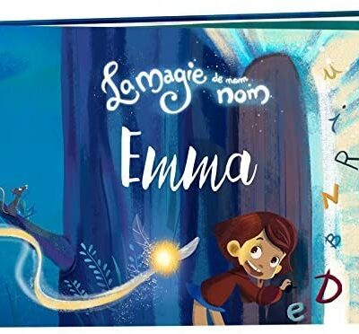 Livres Enfants Personnalisés : La Magie de Mon Nom dans Mes Histoires Magiques - Idées Cadeaux Naissance, Baptême, Scolaire, Anniversaire Filles & Garçons, Apprentis Lecteurs & Enfants 0-8 ans