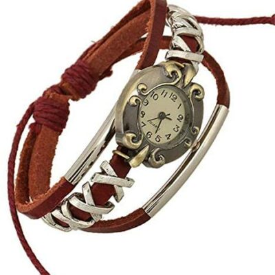 Bracelet en cuir perlé ZSDGY, beau bracelet décoratif cadeau