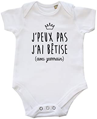 DSTNY Je ne peux pas être stupide à propos de la combinaison de bébé Parrain