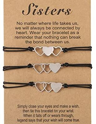 Branets Best Friends Ensemble de bracelets d'amitié assortis, bracelets longue distance pour femmes et filles