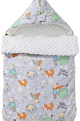 Frotox Baby Wrap Blanket, Baby Foot Cover Swaddle Sac de Couchage Baby Nest Dangerous Couverture de Siège de Voiture pour Poussette Berceau