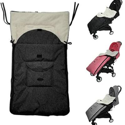 Haokaini bébé sac de couchage universel poussette pied couverture coupe-vent couverture pour poussette bébé Wrap couverture Anti coup de pied orteil chaleur