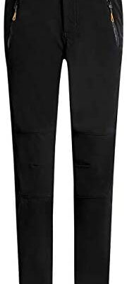 Camii Mia Pantalon polaire d'alpinisme pour femme Outdoor Imperméable et coupe-vent