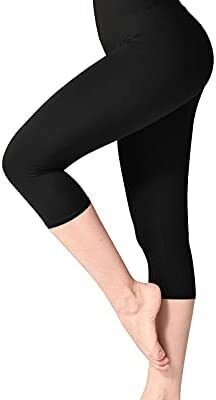 SINOPHANT 3/4 Leggings Pantalon de survêtement pour femme, Leggings taille haute pour femme Opaque Soft Yoga Plus Size