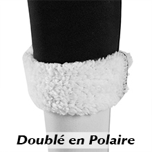 Legging doublé en molleton pour femmes