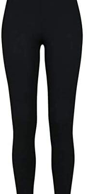 Legging femme URBAN CLASSICS en jersey de coton et élasthanne, skinny, souple, taille basse, noir, tailles : XS - 5XL