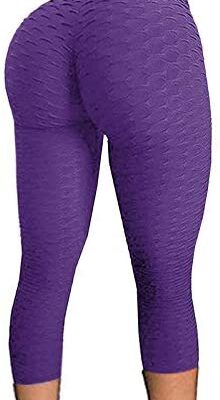 Pantalon taille haute pour femme - Design en nid d'abeille Slim Sauna Pants Fitness Gym Jogging Ladies Plus Size Fashion Athleisure