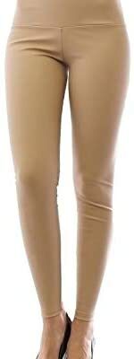 YESET Nouveaux Leggings longs en similicuir Leggings en similicuir mat taille haute