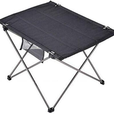 RWEAONT table de camping en plein air portable table pliante meubles ordinateur lit ultra-léger en alliage d'aluminium alpinisme pique-nique table pliante