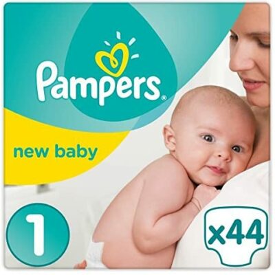 Couches Pampers New Baby, taille 1, paquet de 44