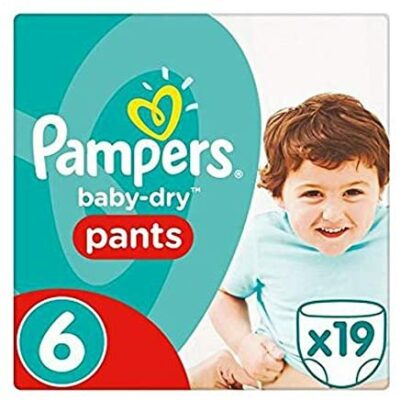 Pampers Baby-Dry 19 Couche Taille 6 (16 kg et plus)