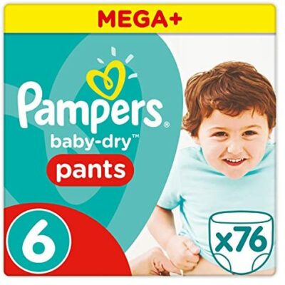 Pampers - Baby Dry Pants - Couche Taille 6 (+15kg) - Mega+ Bag (x76 Panty)