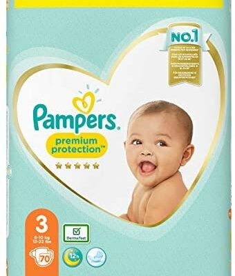 Pampers Premium Protection Taille 3 70 Couches 6 - 10kg