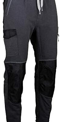 Pantalon de jogging LMA Techno Work - Polaire avec poches genoux