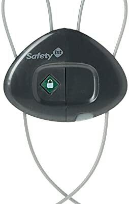 Safety 1st Dosseret de placard flexible noir