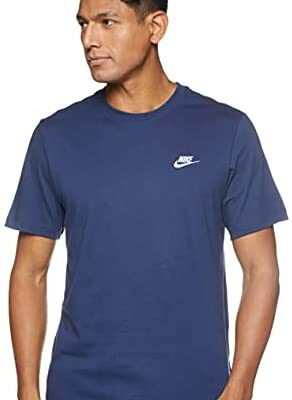 Nike M NSW Club T-Shirt (Lot de 1) Homme