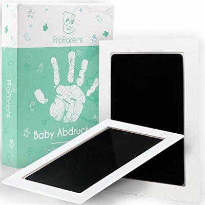 ProParent® Baby Handprint and Footprint Set (Lot de 2) - Taille idéale jusqu'à 12 mois pour Handprint Baby & Footprint Baby - Cadeaux de naissance