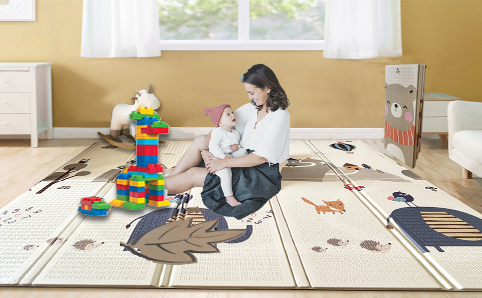 tapis de jeu bébé