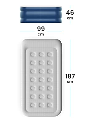 Matelas gonflable 1 personne électrique Auchan sports 